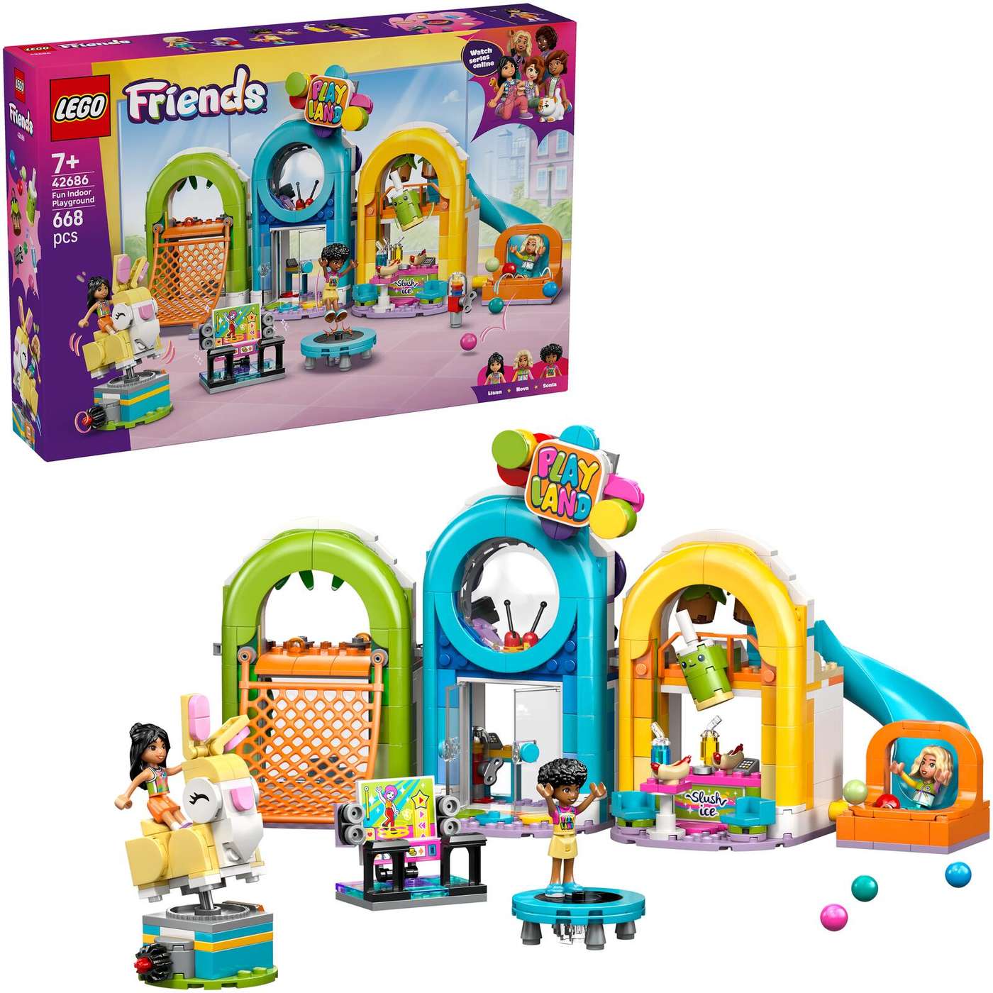 LEGO® Friends 42686 Веселая крытая игровая площадка