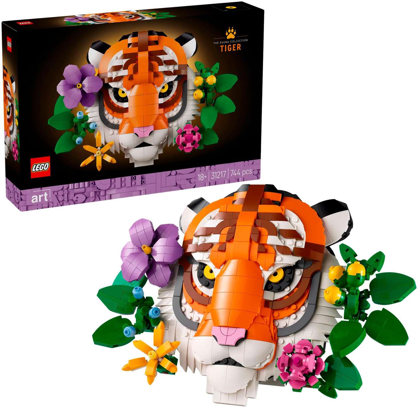 LEGO® ART 31217 Коллекция «Фауна» - Тигр