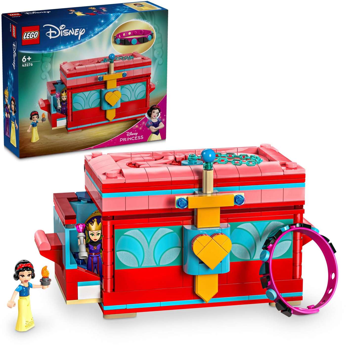 LEGO Disney Princess 43276 Шкатулка для драгоценностей «Белоснежка»