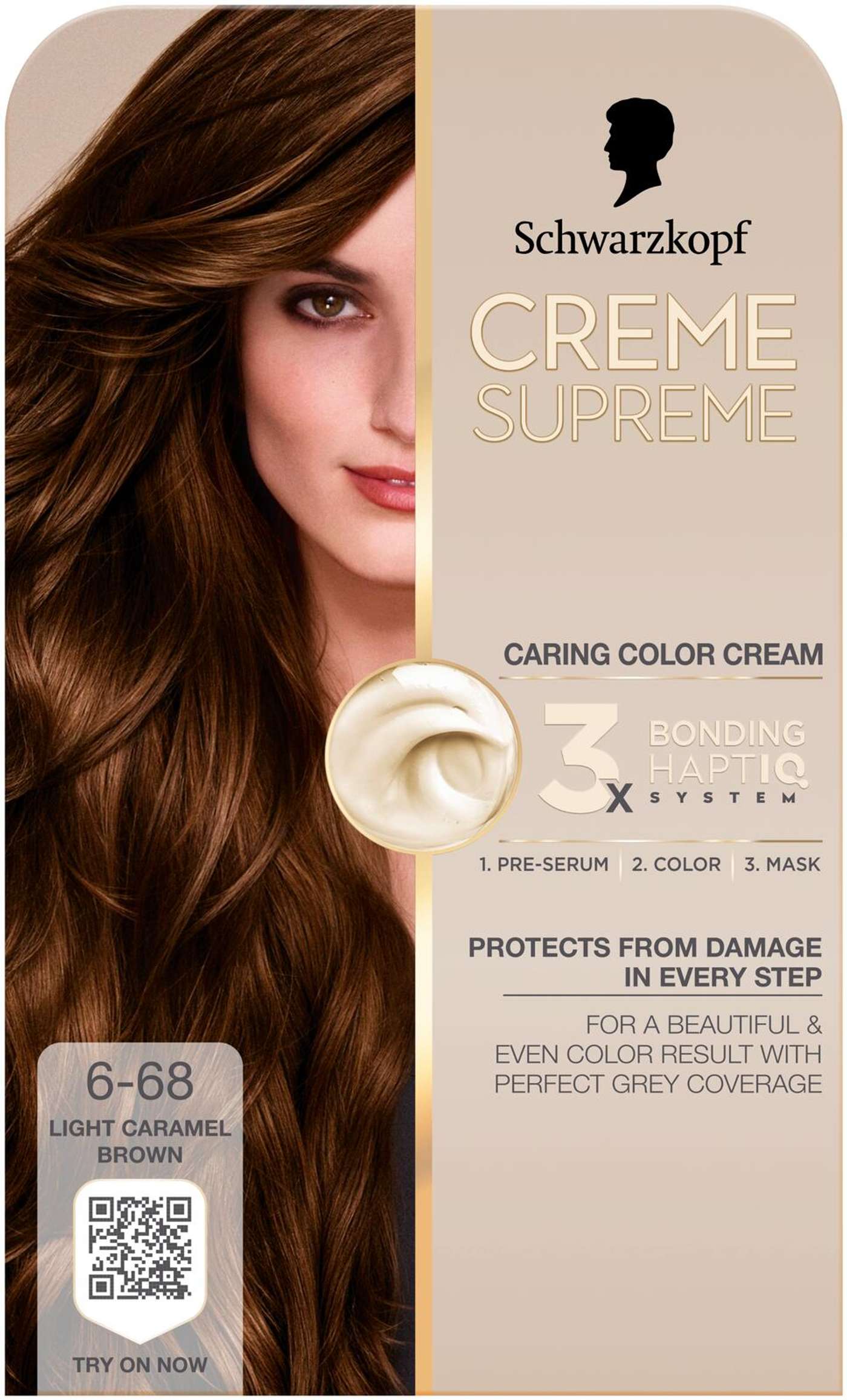 Creme Supreme 6-68 Светло-карамельно-коричневый