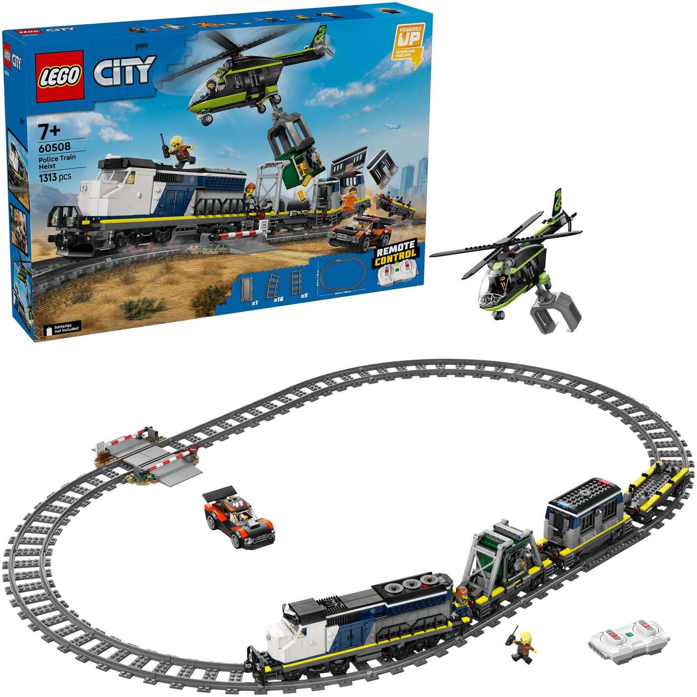 LEGO® City Trains (60508) Ограбление полицейского поезда