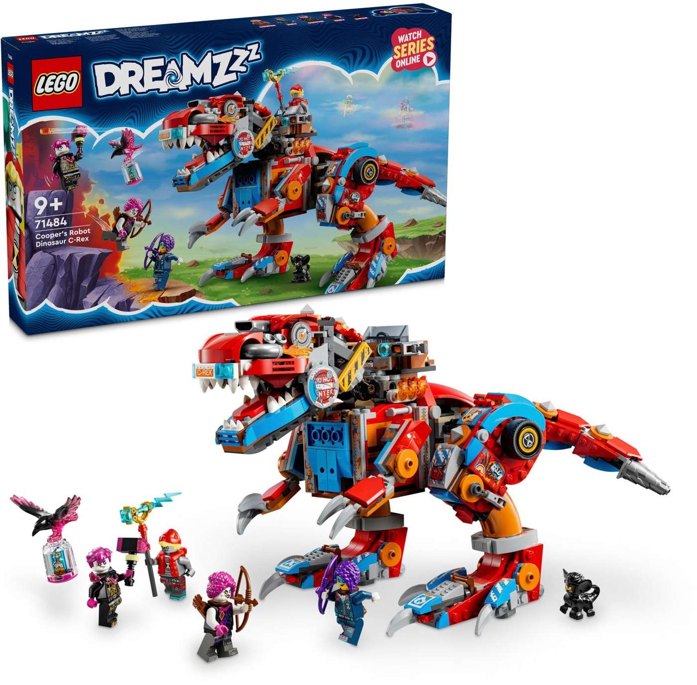 LEGO® DREAMZzz™ 71484 - Робот-динозавр Купера C-rex