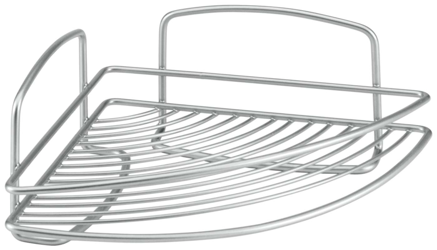 Полка угловая Metaltex Onda, 1 часть, 22x22x11 см