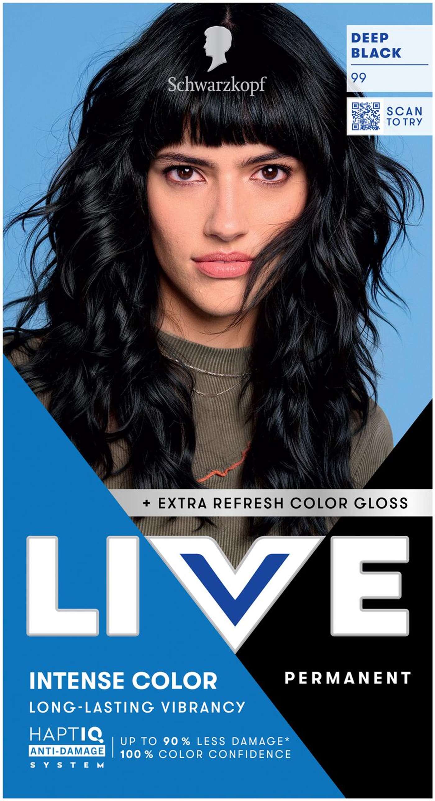 Schwarzkopf LIVE 99 Deep Black