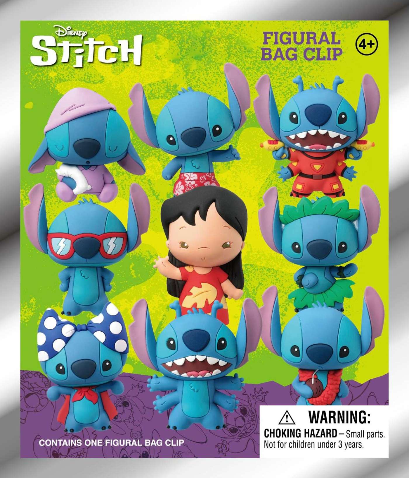 Фигурка-клипса 3D Disney Stitch (6, 5 см)