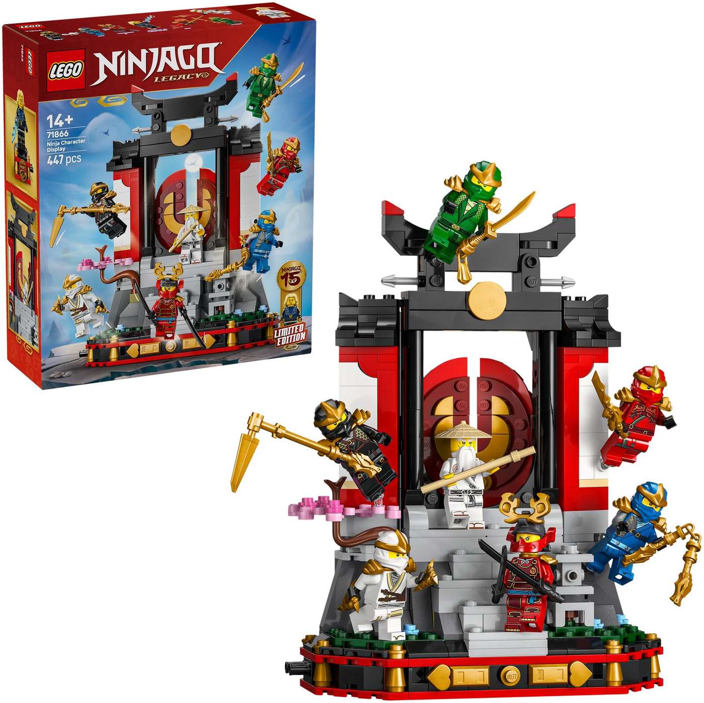 LEGO® Ninjago 71866 Коллаж с персонажами ниндзя - модель, посвященная 15-летию