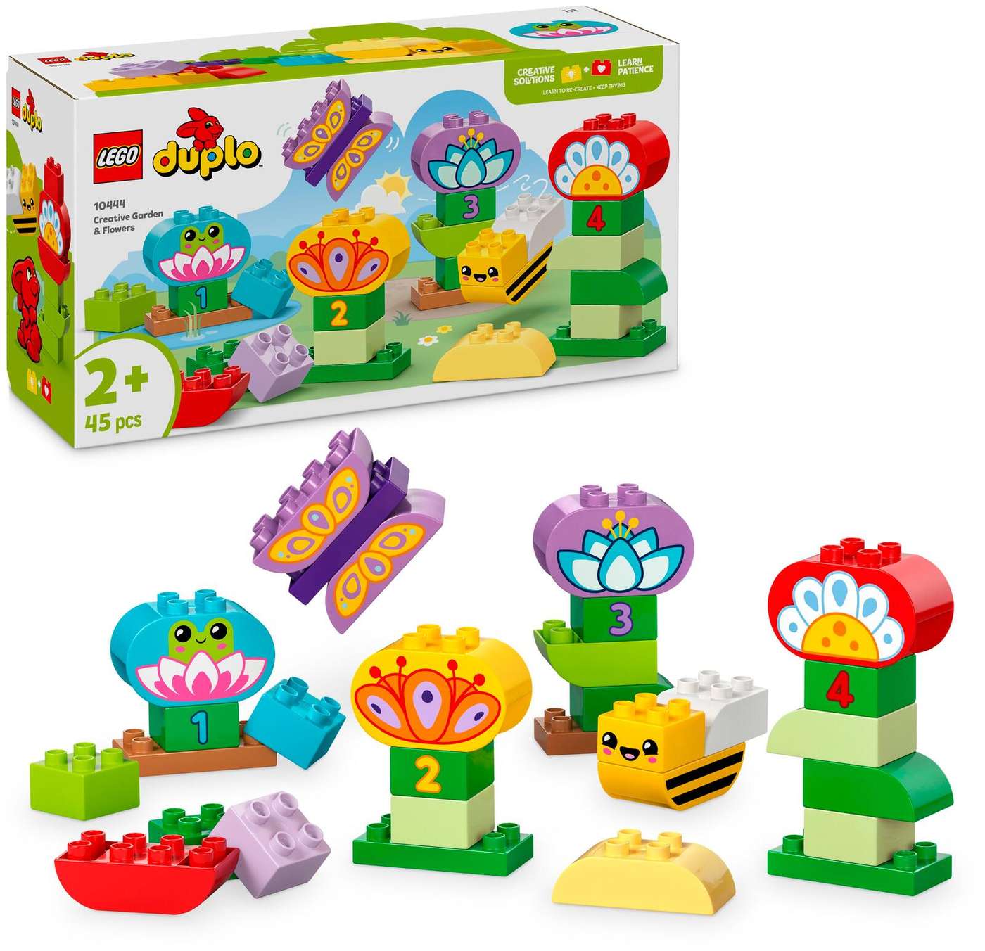 LEGO® DUPLO Town (10444) Воображаемый сад и веселые цветы