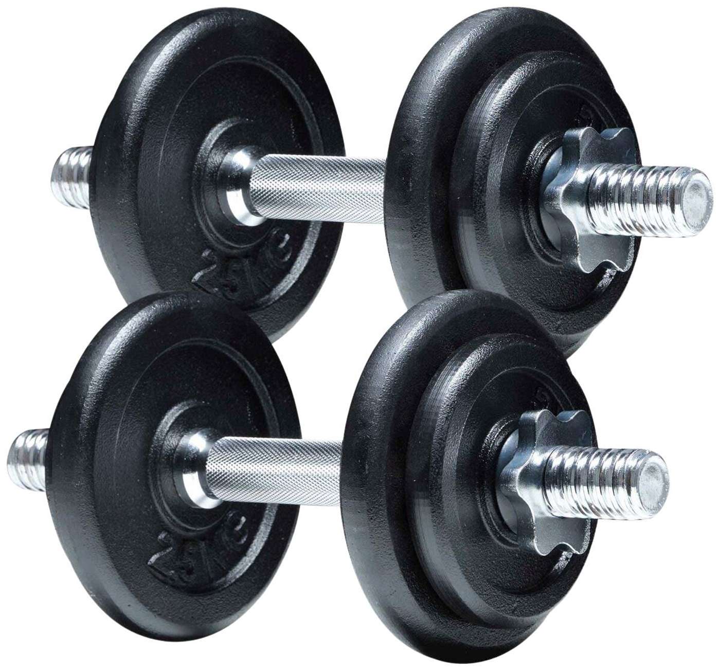 Гантели Fit n Shape 20 кг (цвет Черный)