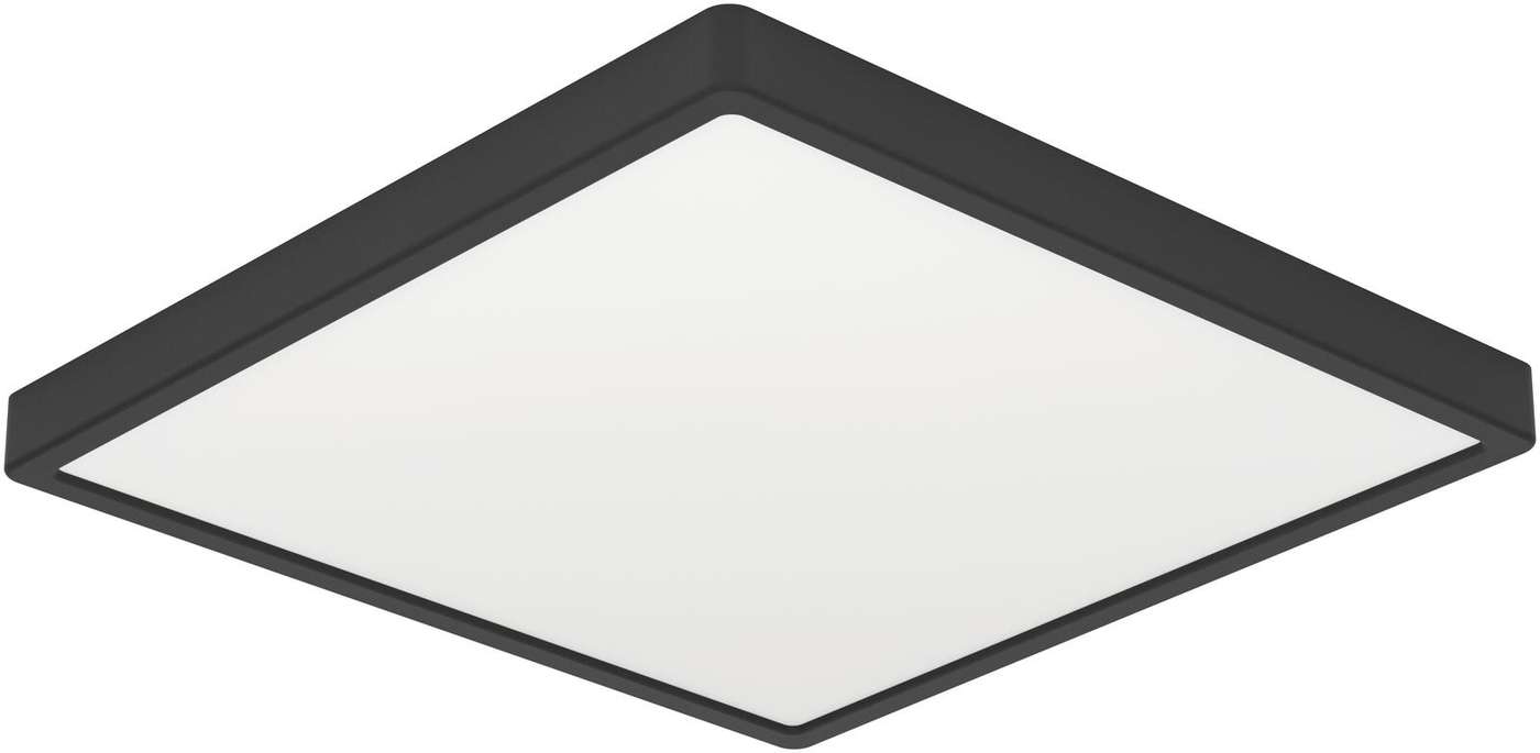Потолочный светильник EGLO Fueva 6 LED 17, 5W CCT 39x39 см черный (цвет черный)