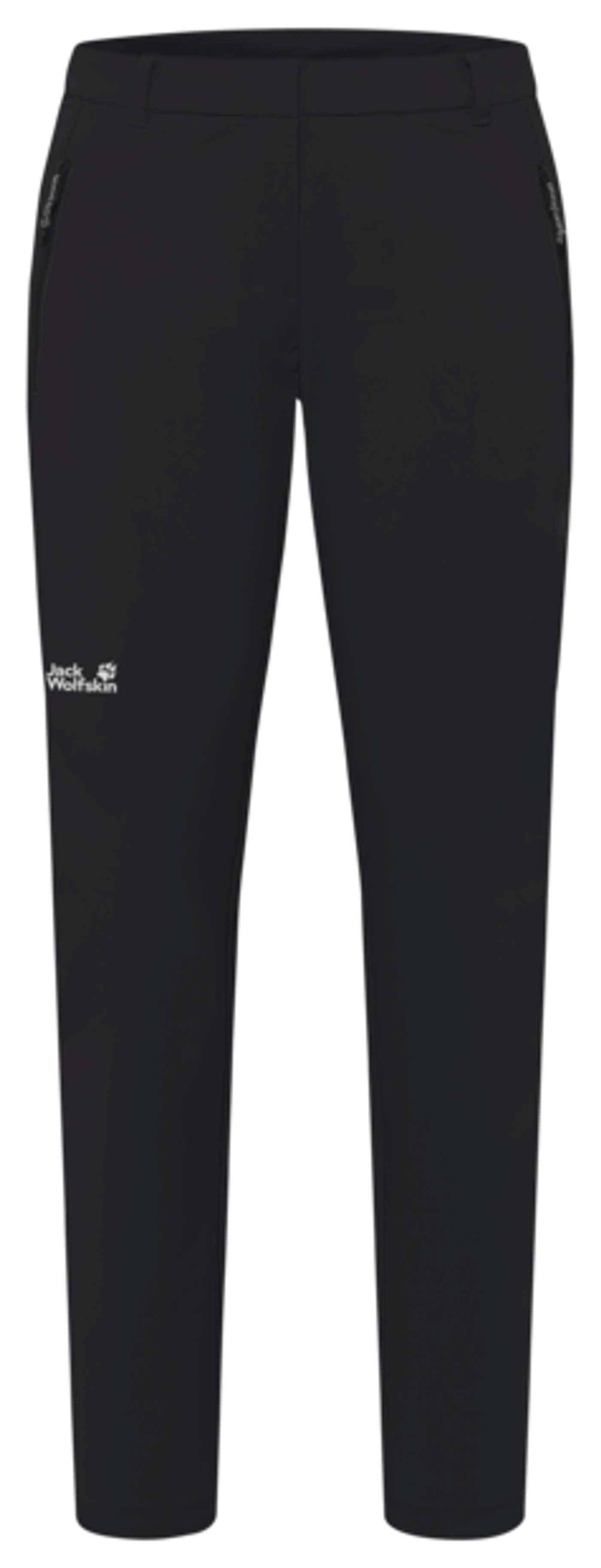 Женские брюки Jack Wolfskin Hikeout (размер 44 р., цвет черный)