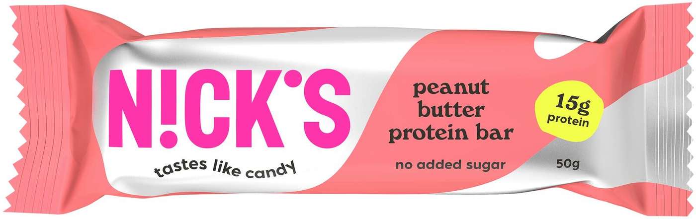 Протеиновый батончик Nick's с арахисовым маслом 50г