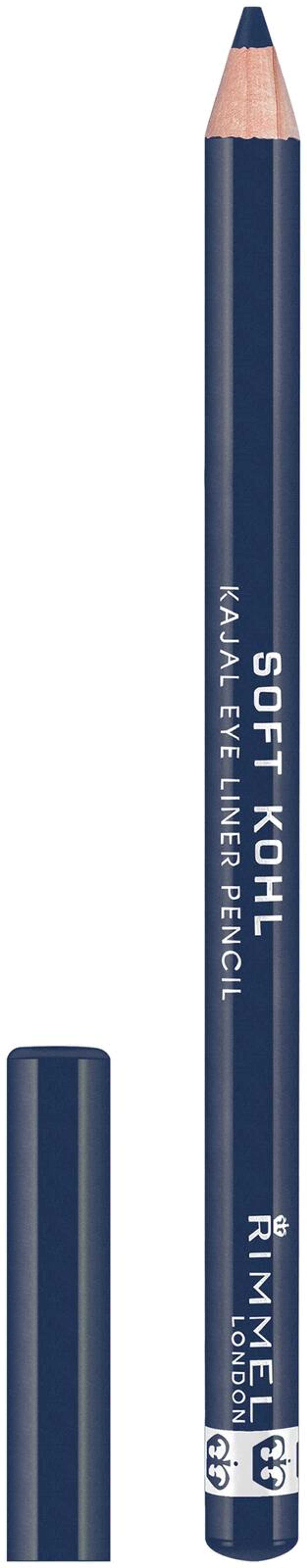 Rimmel 1, 2 г Soft Kohl Eye Pencil 021 Джинсовый синий карандаш для глаз (цвет Джинсовый синий)