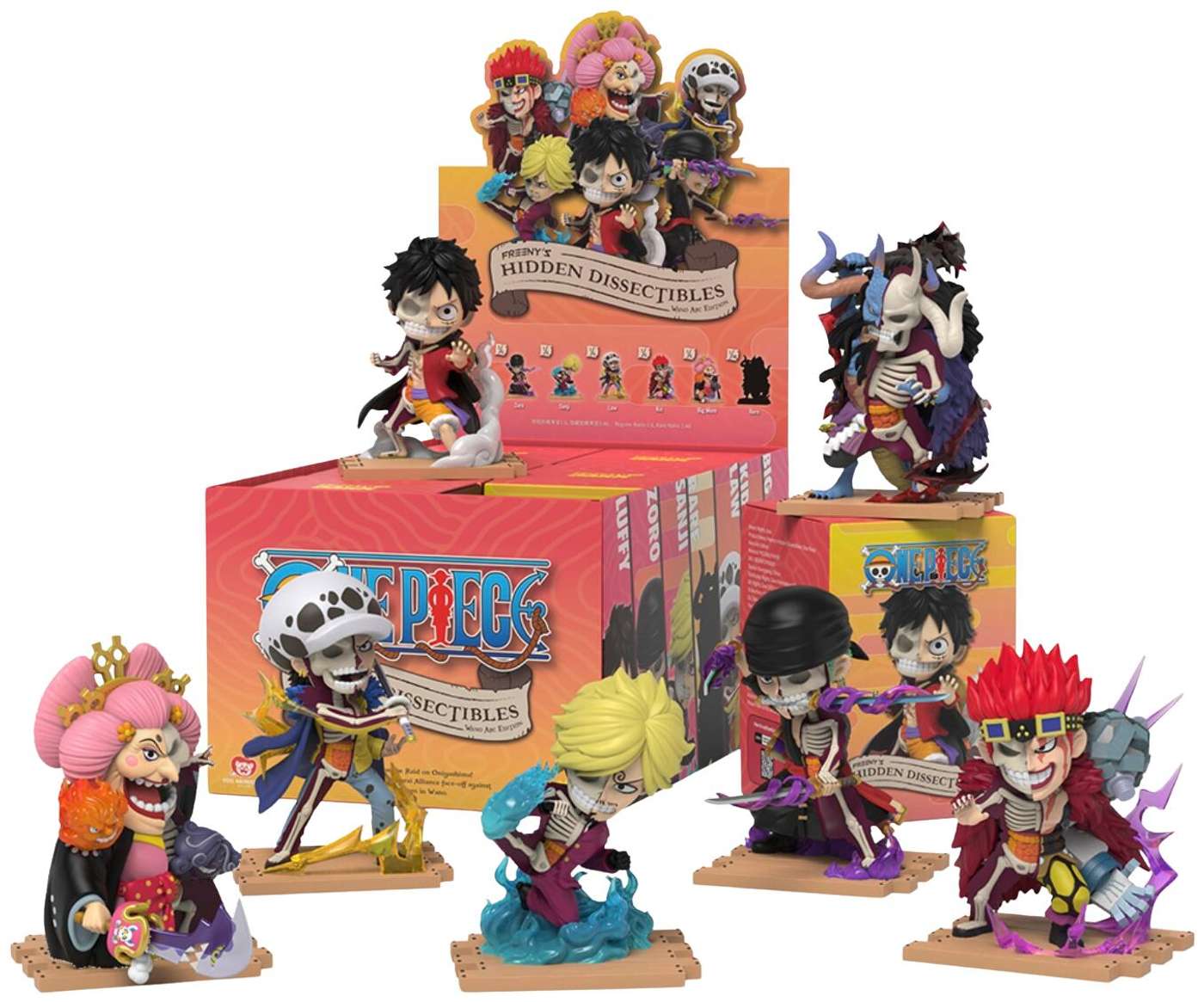 Коллекционная фигурка Mighty Jaxx Freeny's Hidden One Piece, серия 7