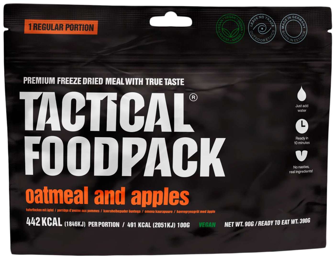 Tactical Foodpack яблочная овсянка