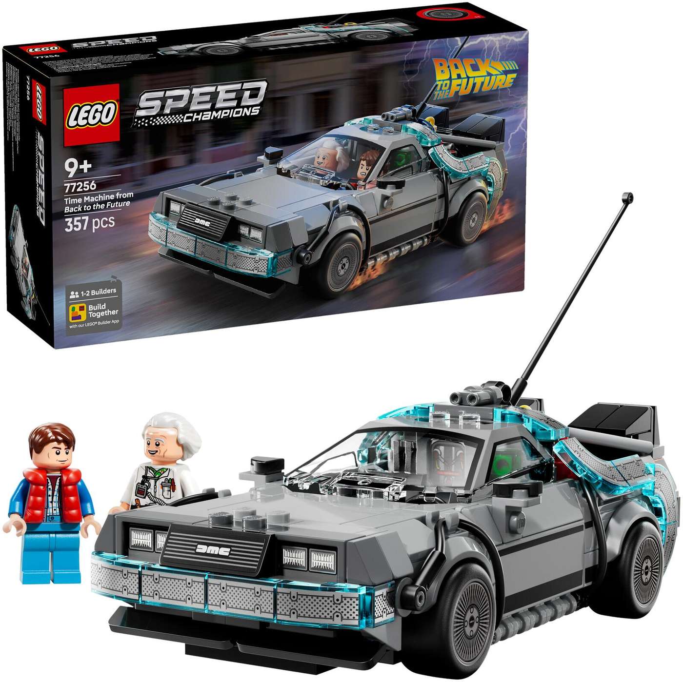 LEGO® Speed ​​Champions 77256 Машина времени из фильма «Назад в будущее»