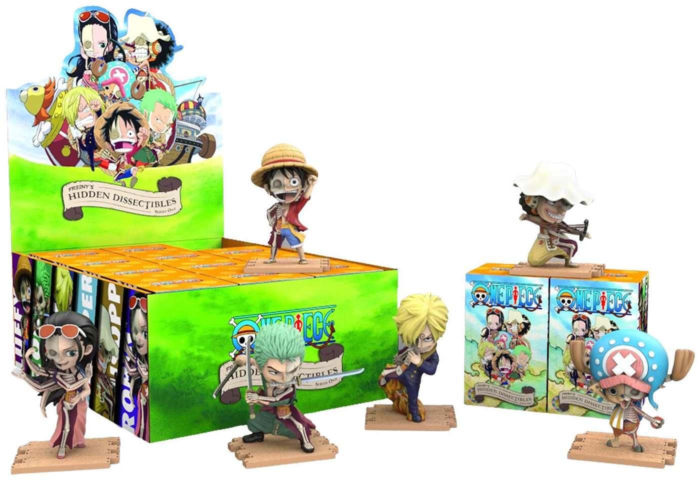 Коллекционная фигурка Mighty Jaxx One Piece Freeny's Hidden Series 1