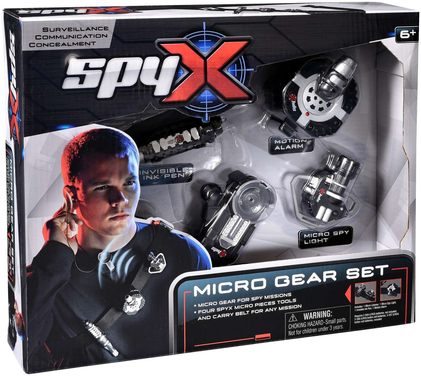 Шпионский комплект SpyX Micro Gear, 4 шпионских устройства