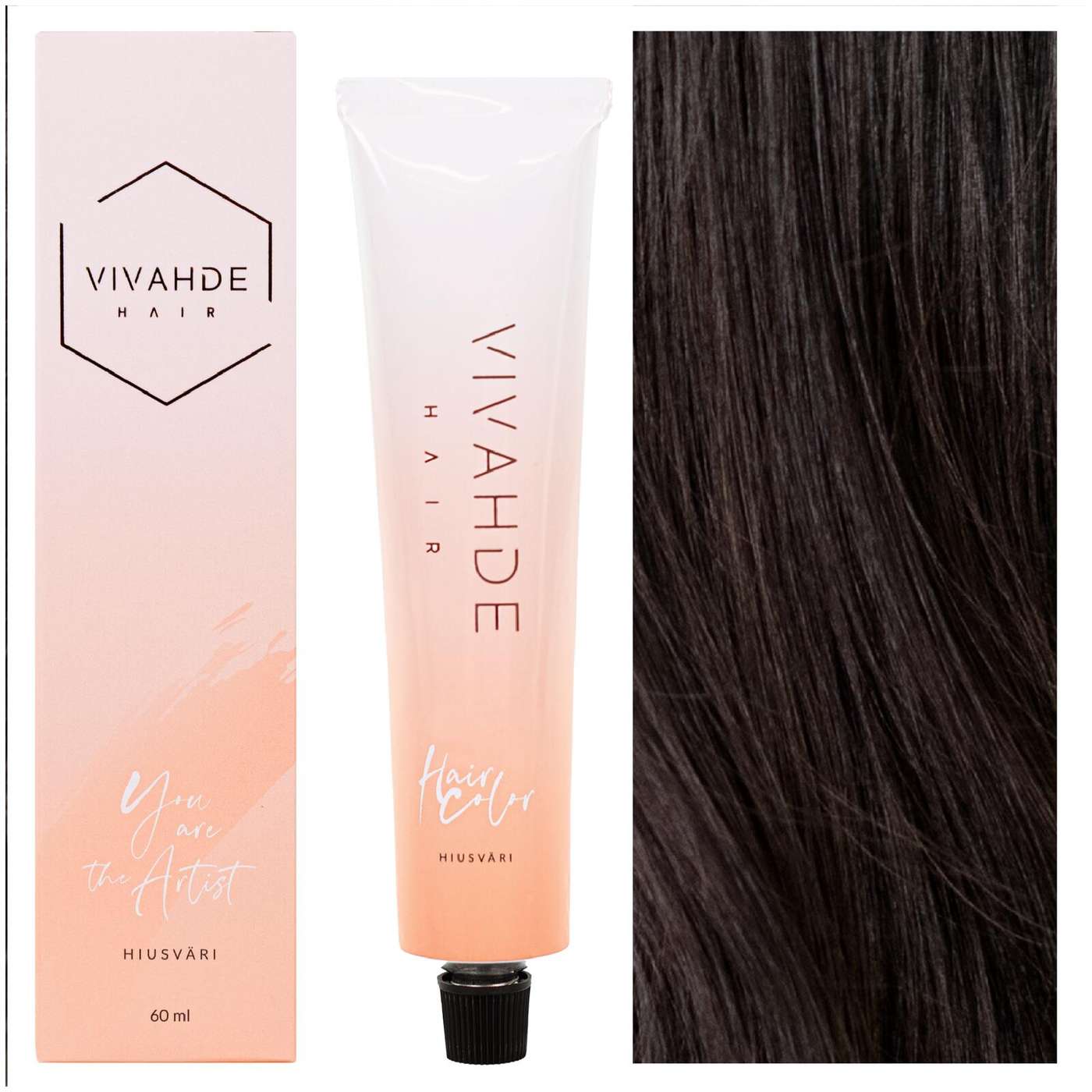 Vivahde Hair 6 A Пепельная краска для волос 60 мл