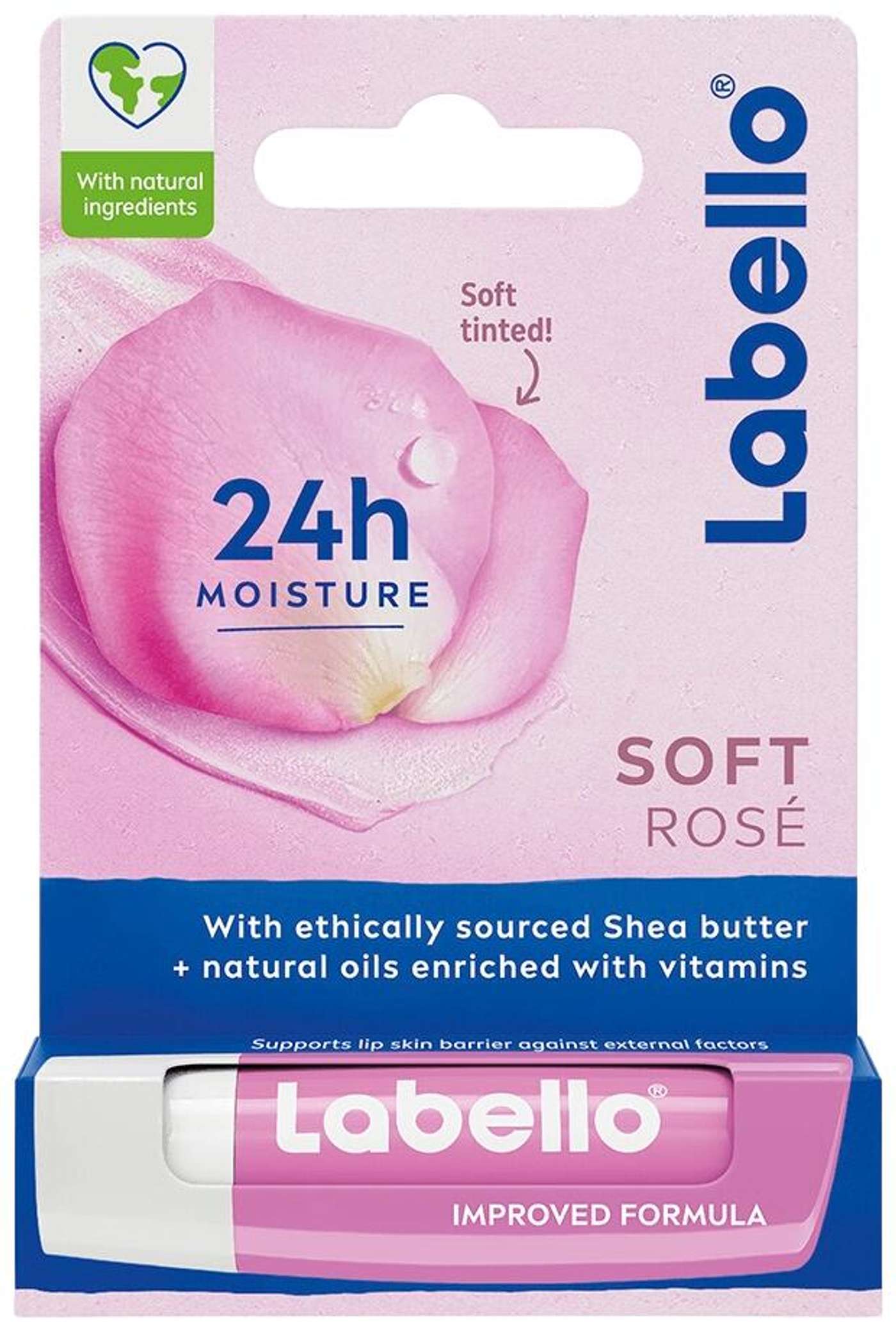 Labello 4, 8 г Крем для губ Soft Rosé