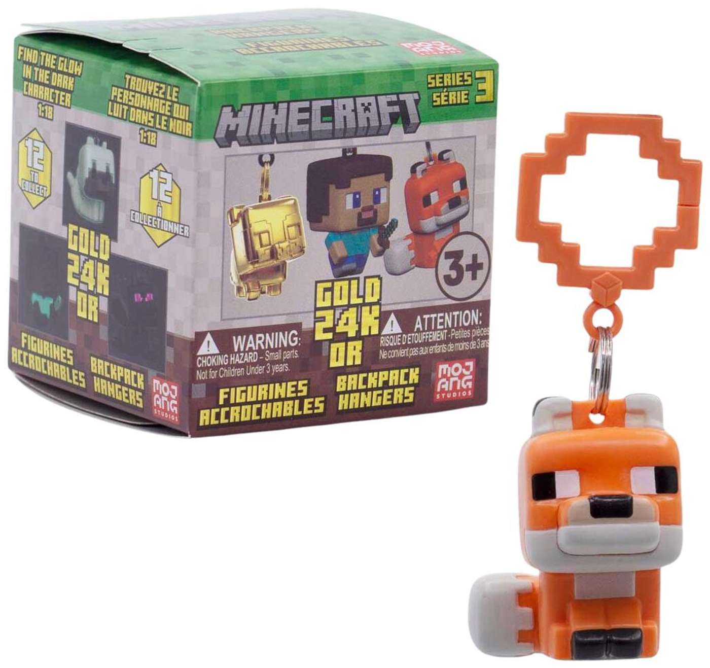 Вешалка с клипсой Minecraft 8см