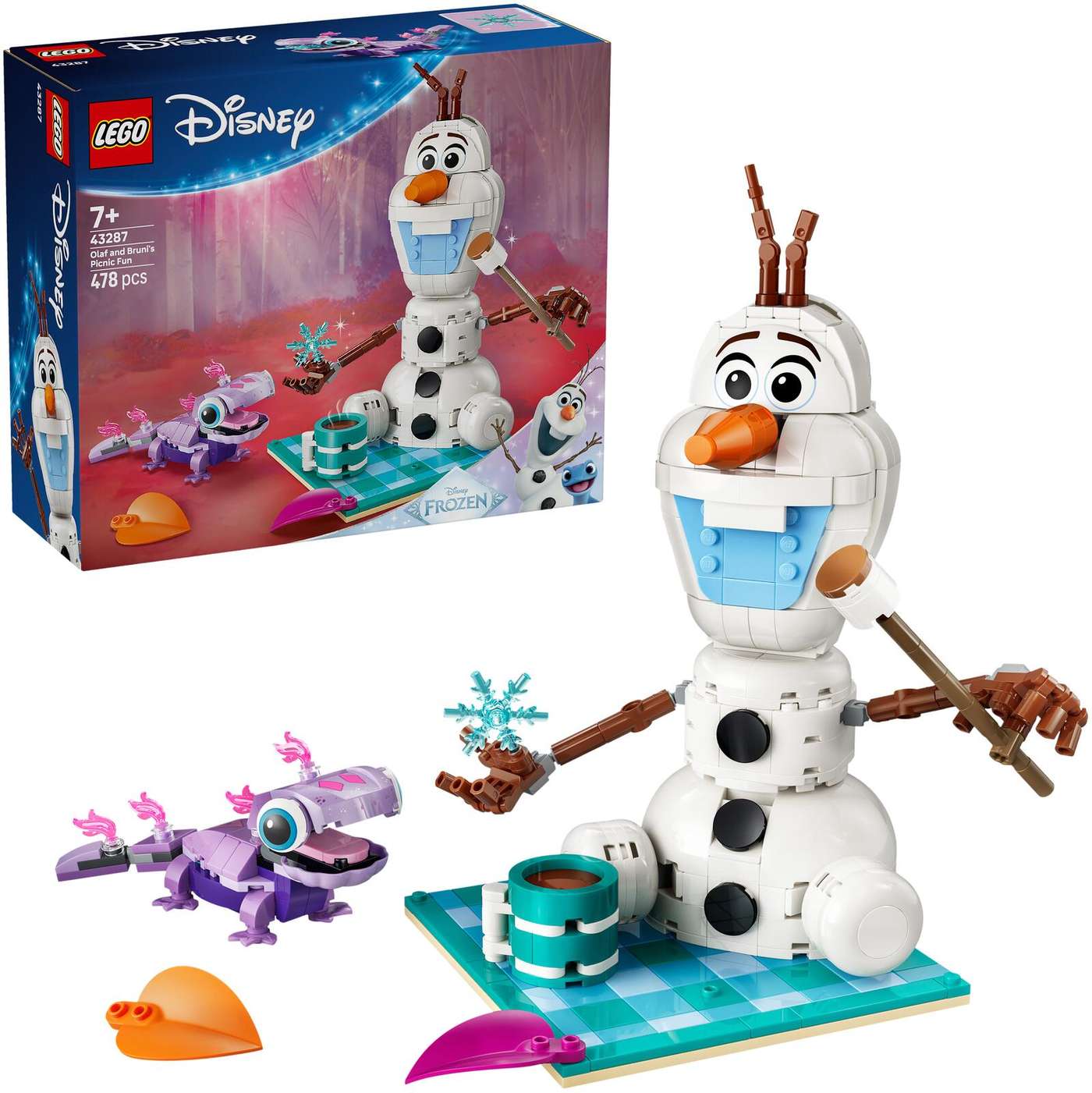 LEGO® Disney Princess 43287 Веселый пикник Олафа и Бруни