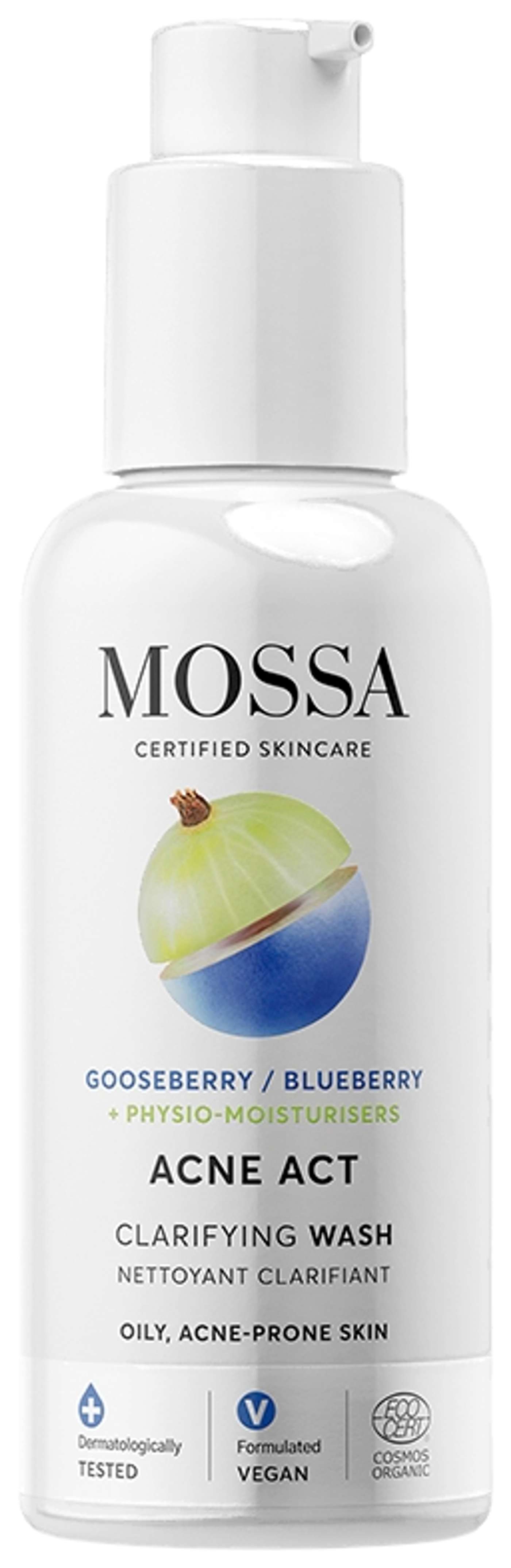 Mossa Acne Act Очищающий гель 140мл