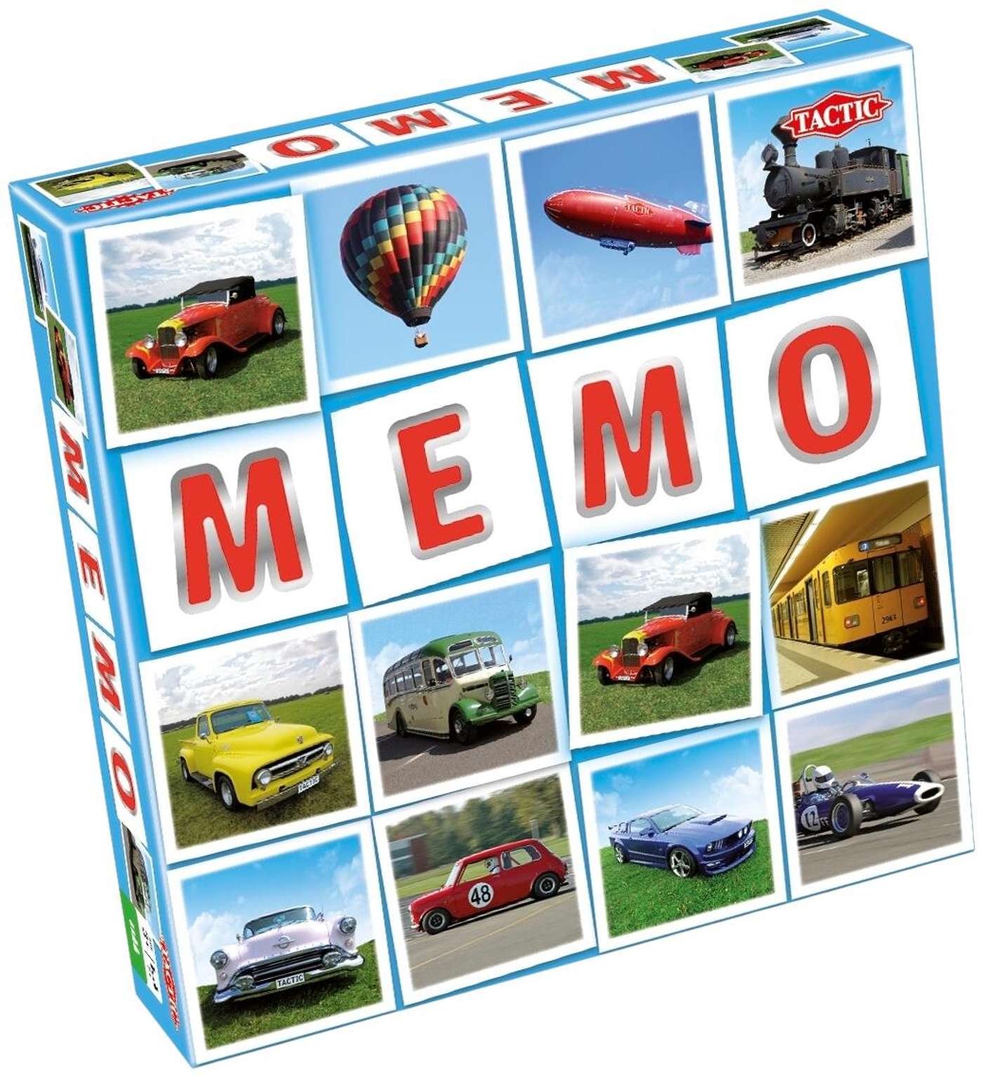 Тактическая игра на память Memo Vehicles (цвет разноцветный)