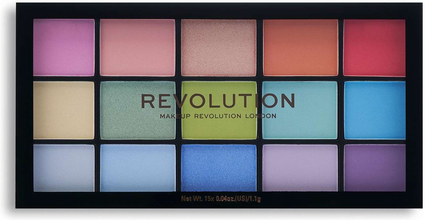 Палитра теней для век Makeup Revolution Reloaded Sugar Pie Palette, 15 оттенков