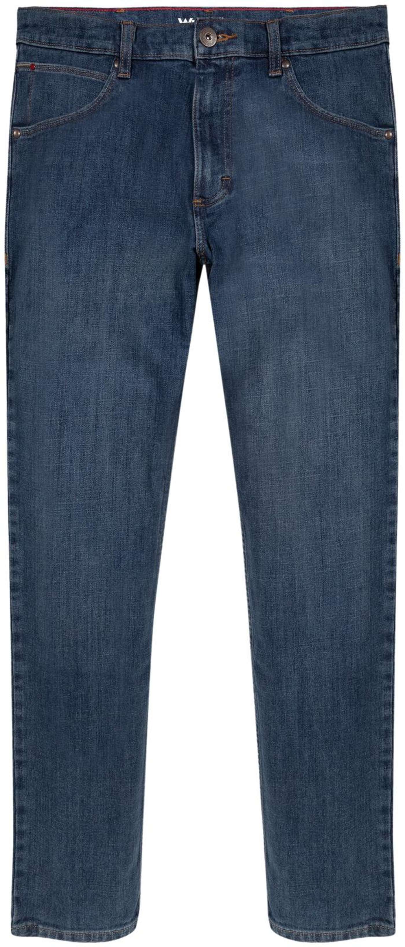Джинсы мужские Wrangler обычные W10GM6098 (размер W30L30, цвет Темный камень)