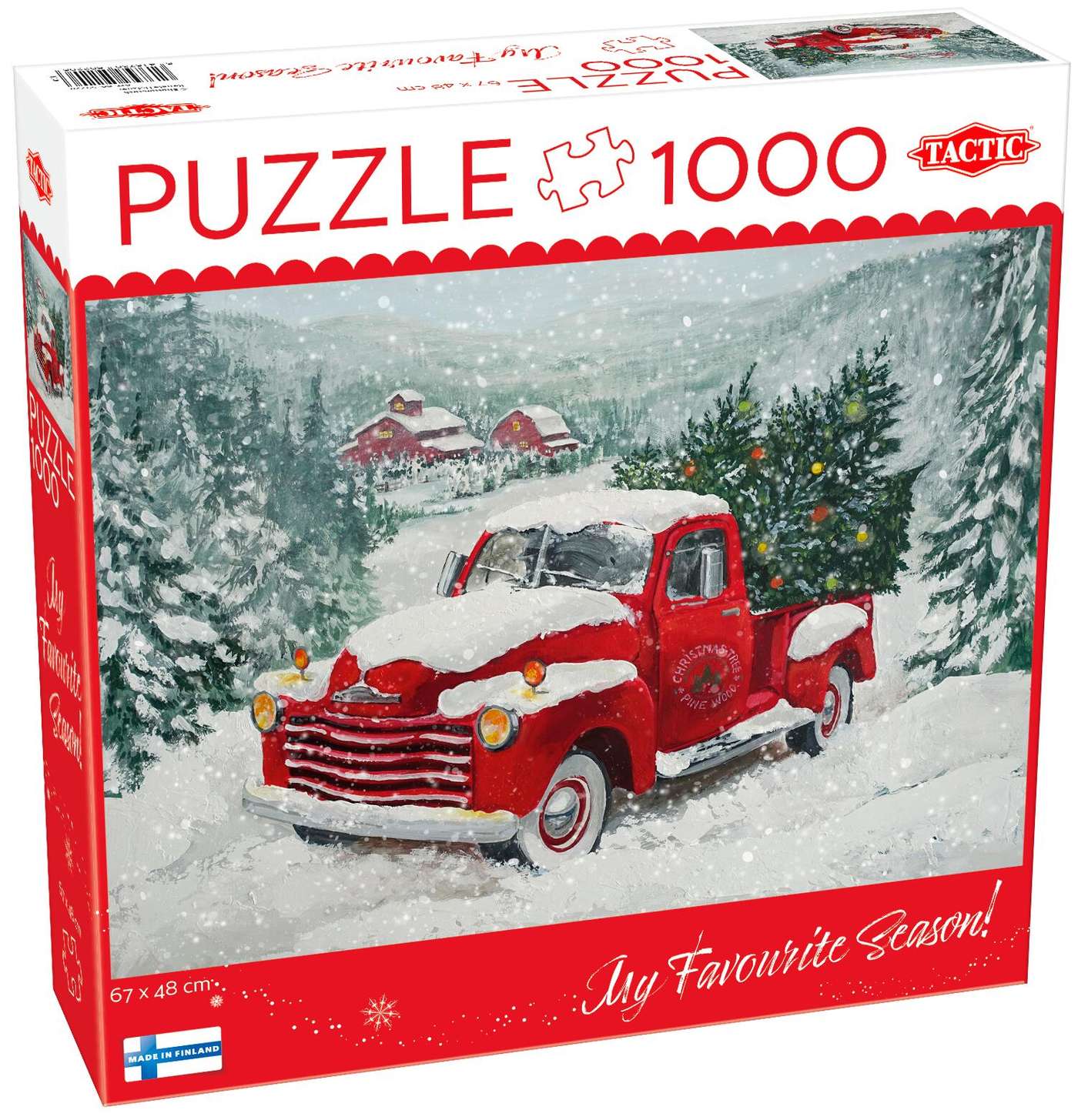 Тактическая головоломка Christmas Tree Truck 1000 возвращается