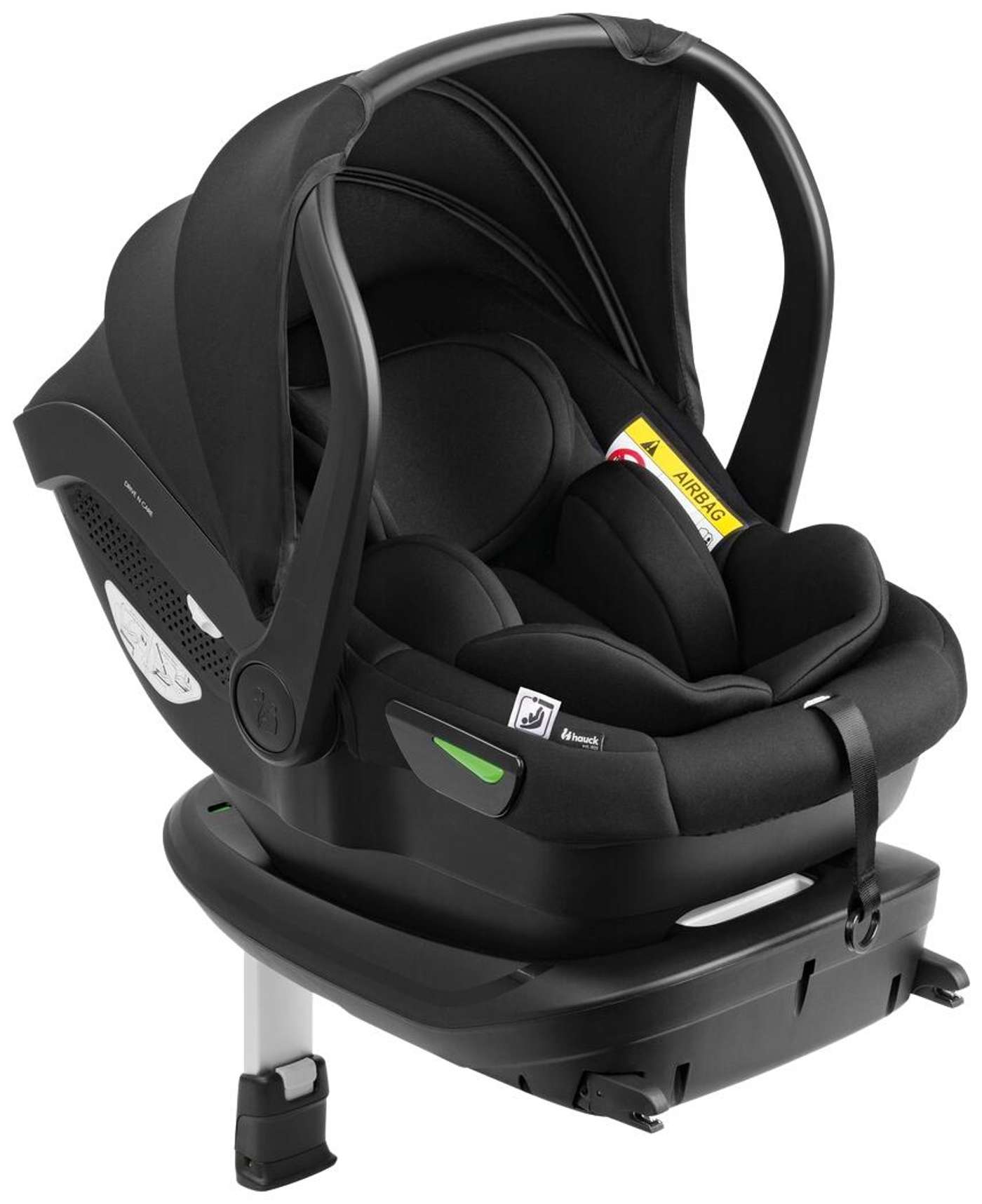 Автокресло Hauck + док-станция Drive N Care Set 40-87 см черный (цвет черный)
