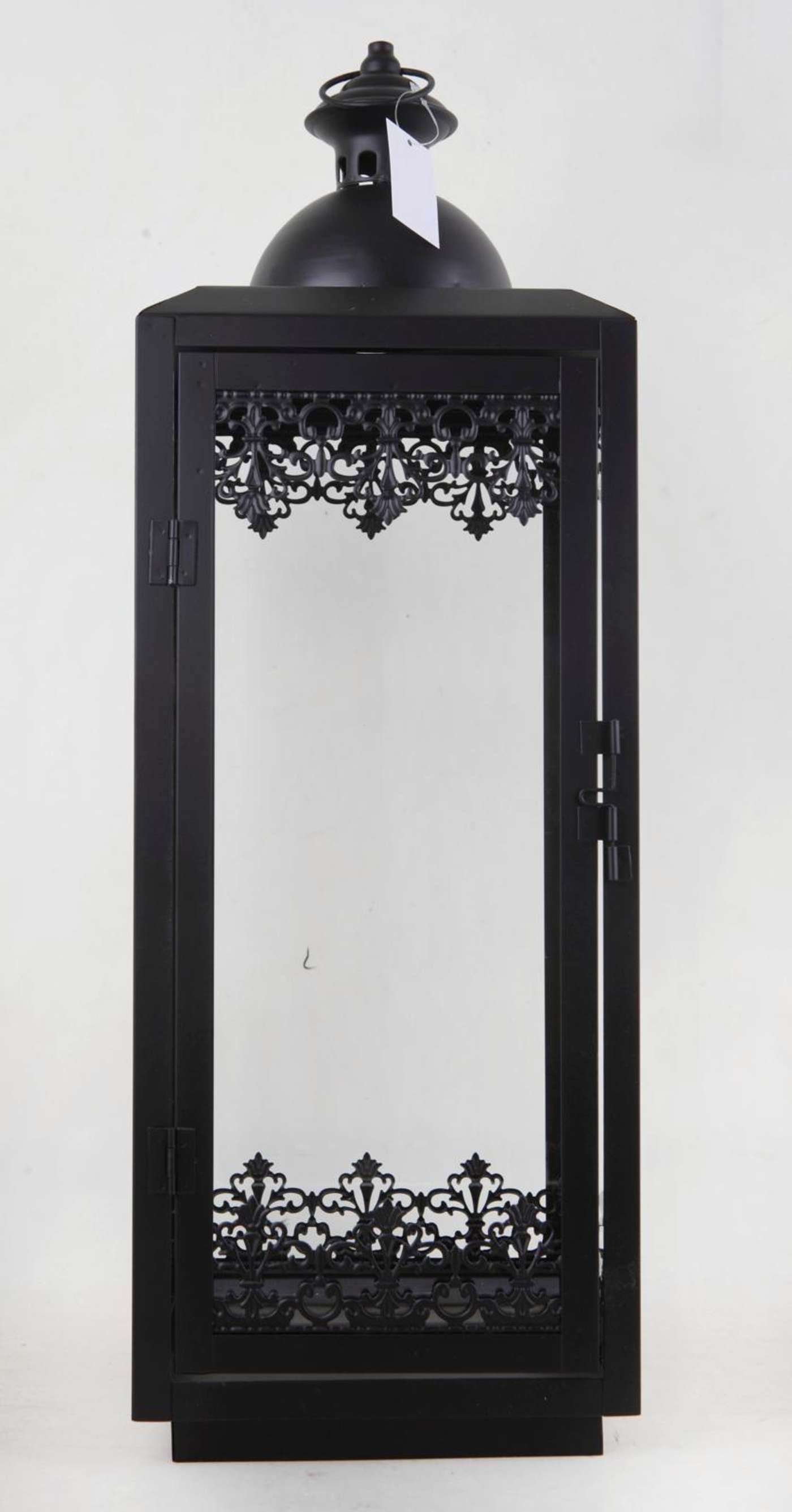 Уличный фонарь для дома Luciana 19, 5x19, 5x59 см черный (цвет Черный)