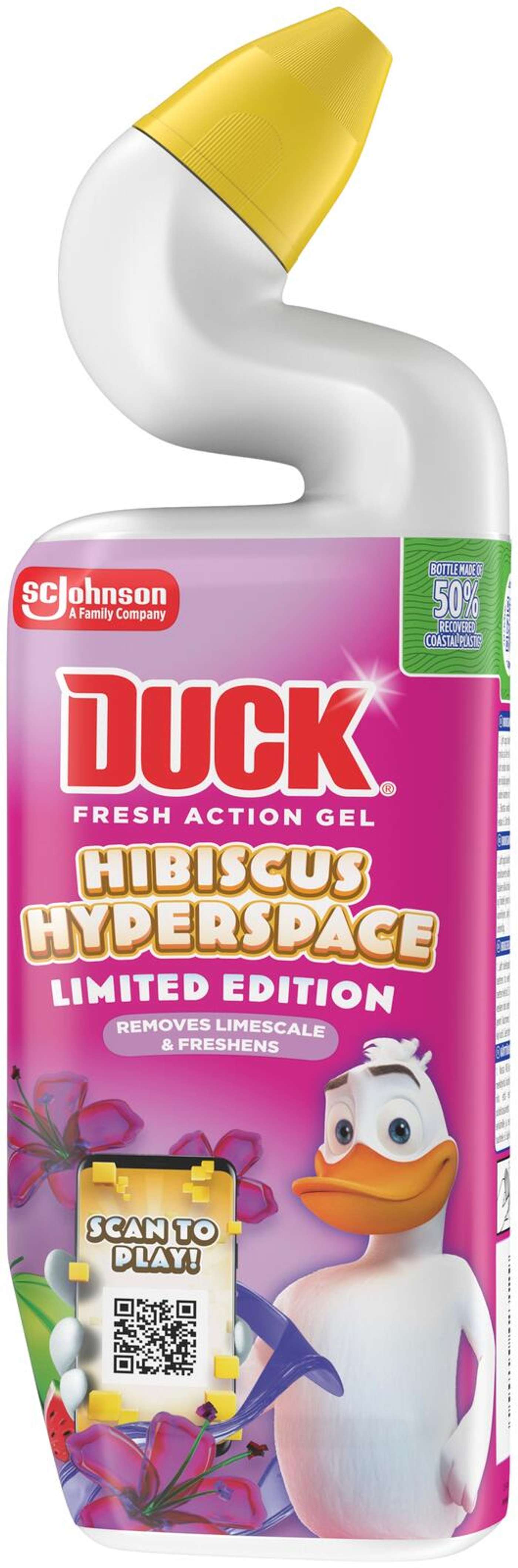 Duck 750 мл Hibiscus Hyperspace Средство для чистки унитазов