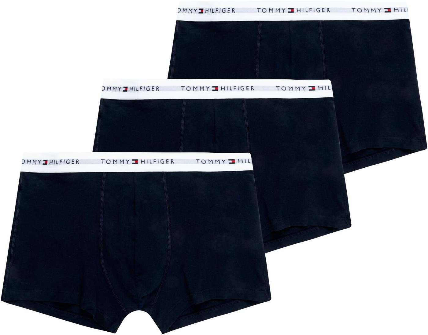 Мужские боксеры Tommy Hilfiger UM0UM02761, 3 пары (размер С, цвет Синий)