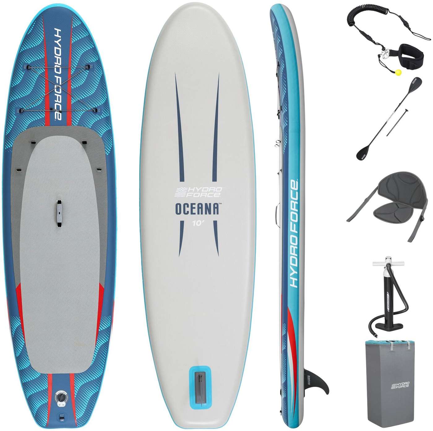 Hydro-Force 2-в-1 SUP доска и каяк Oceana 305 см
