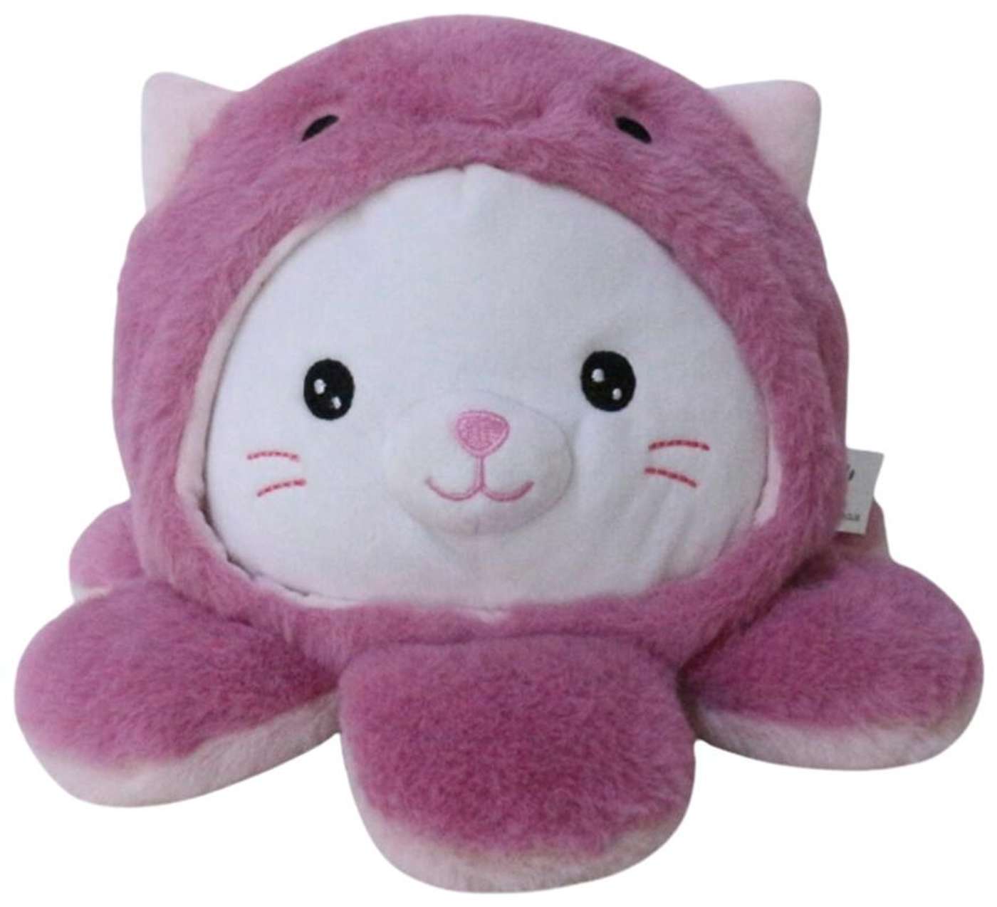 Мягкая игрушка кот в костюме осьминога 17 см.