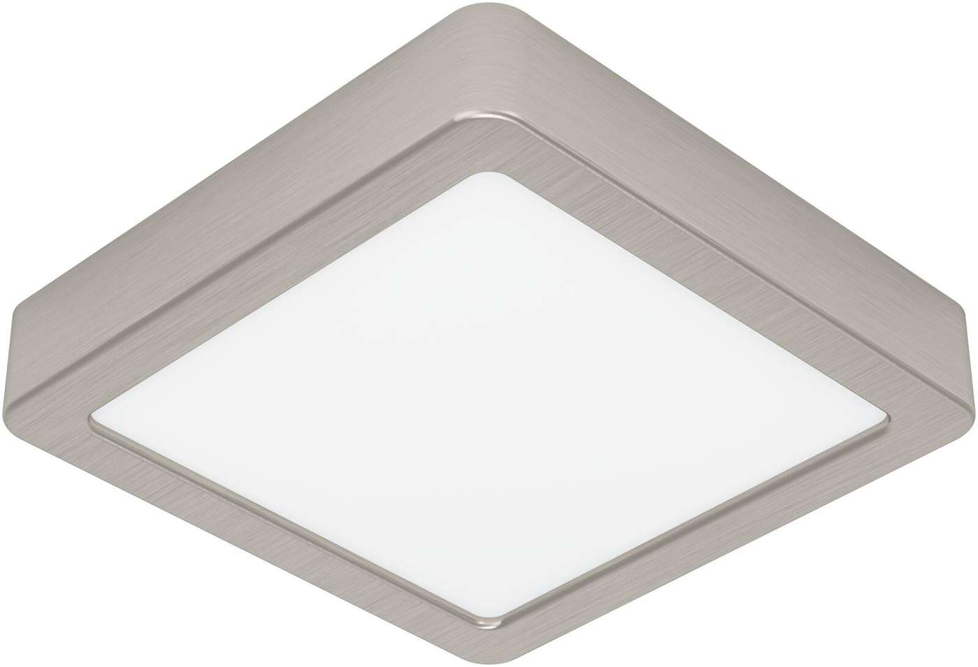Потолочный светильник EGLO Fueva 6 LED 7W CCT 15x15 см никель (цвет Никель)