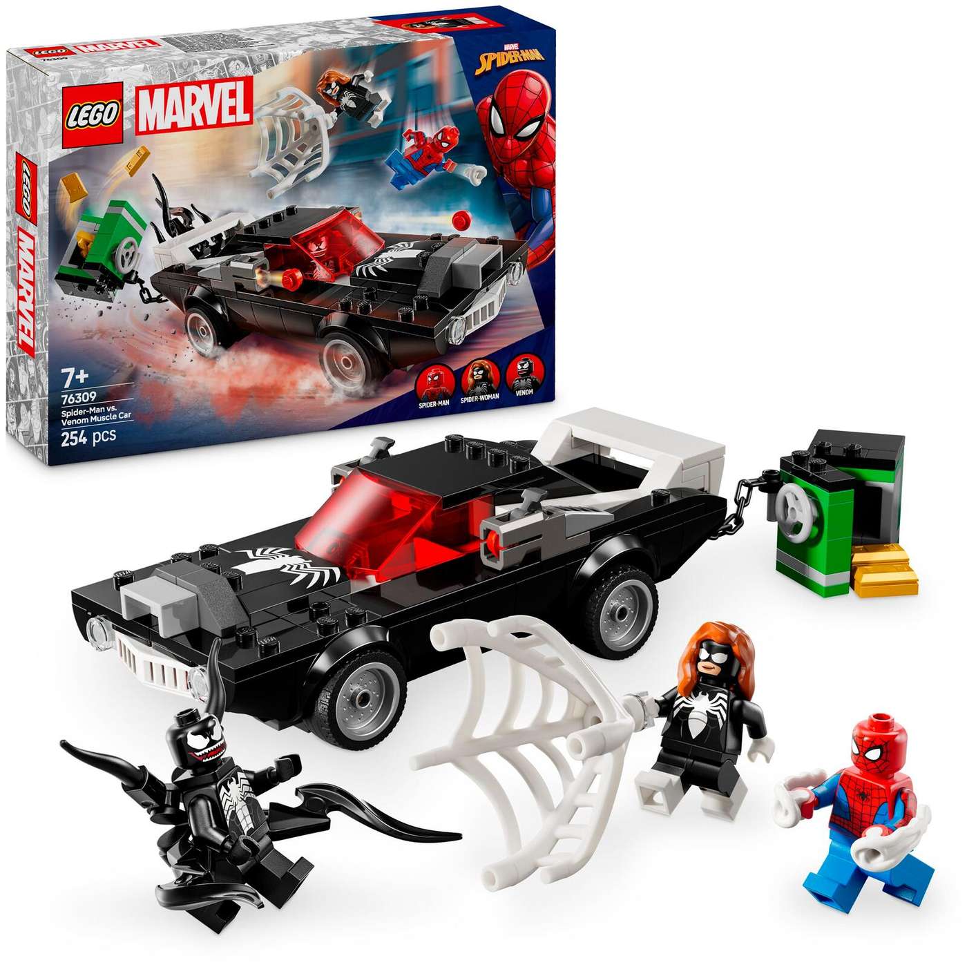 LEGO® Super Heroes Marvel 76309 Маслкар «Человек-паук против Венома»