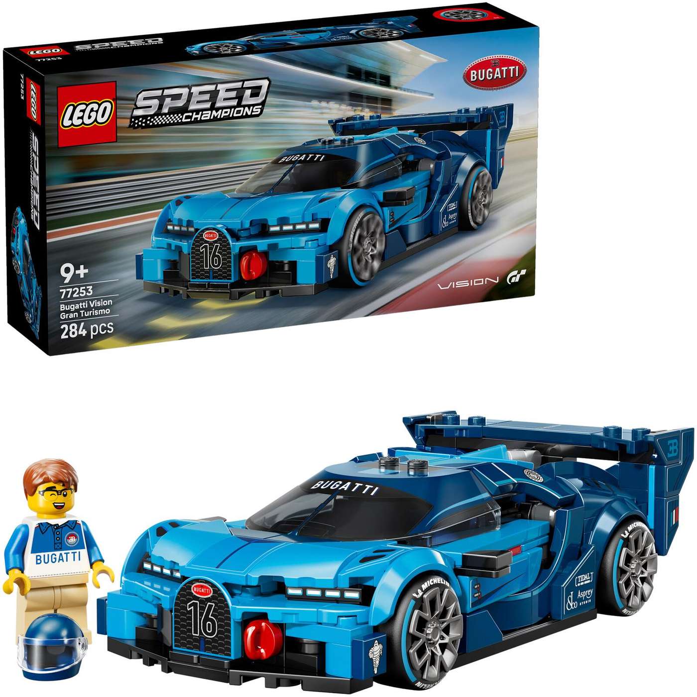 LEGO® Speed ​​Champions 77253 Гиперспортивный автомобиль Bugatti Vision GT