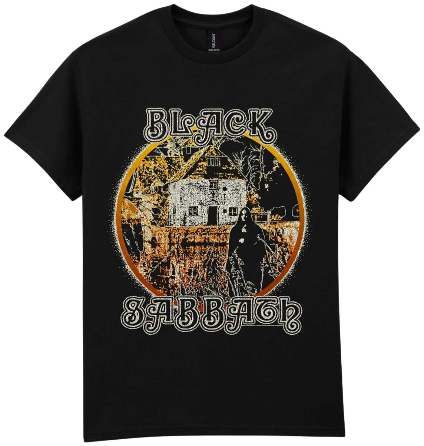 Мужская футболка Black Sabbath BLS2500 (размер С, цвет черный)