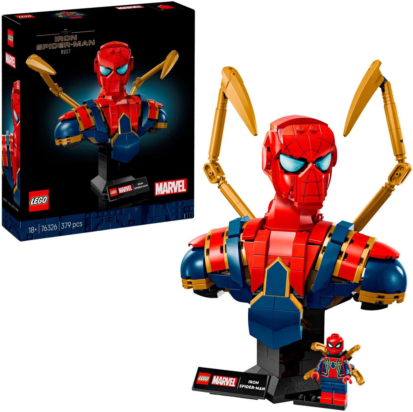 LEGO Super Heroes 76326 Бюст Железного Человека-Паука
