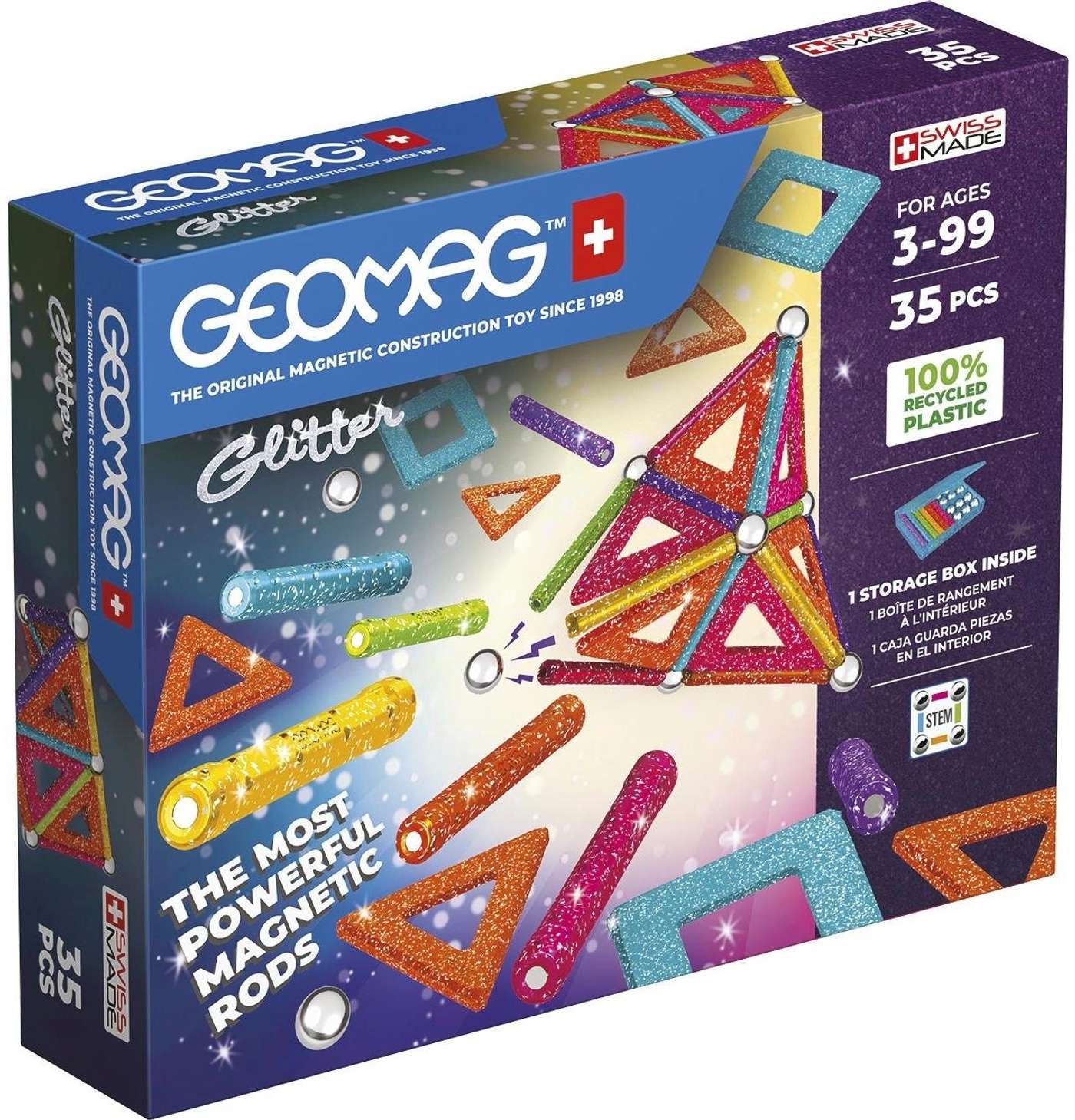 Geomag Glitter Recycled 35