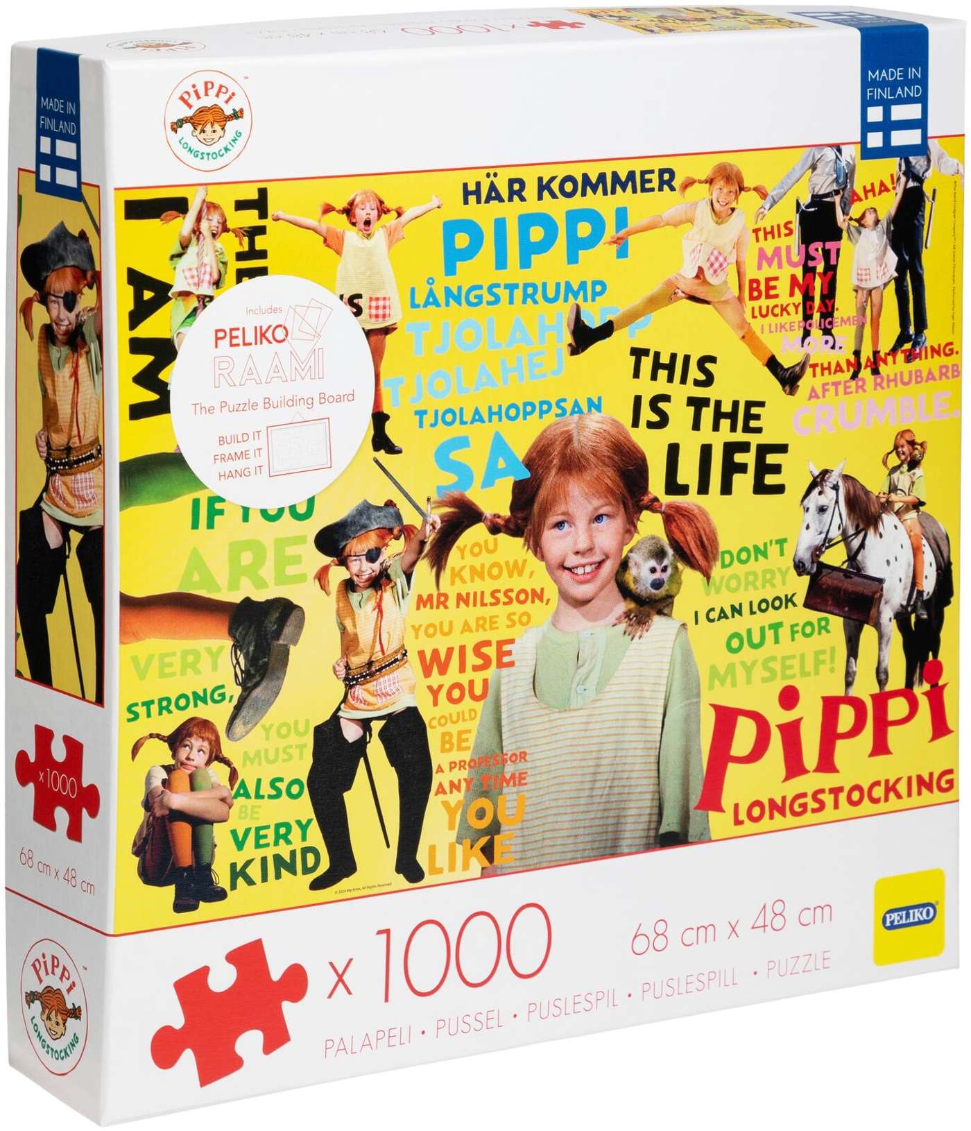 Пазл Peiko Peppi Longstocking 1000 возвращается Live Action
