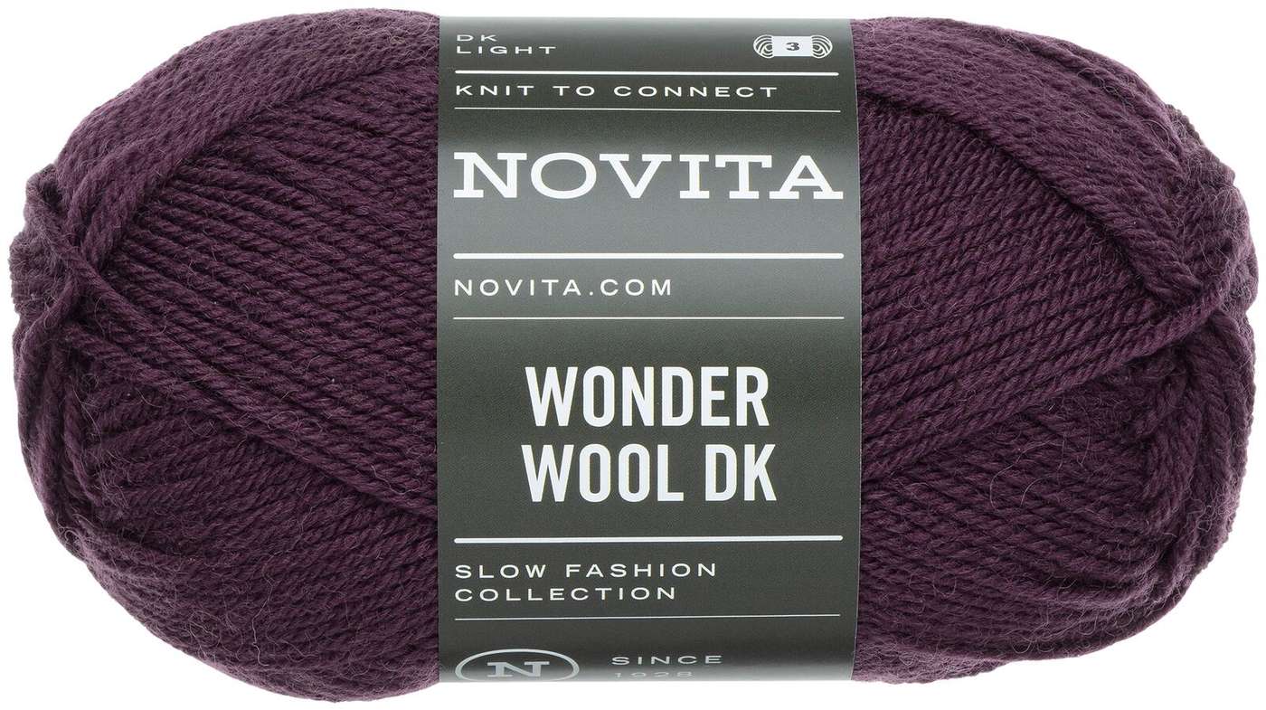 Пряжа Novita Wonder Wool 50 г гербера 799 (цвет гербера)