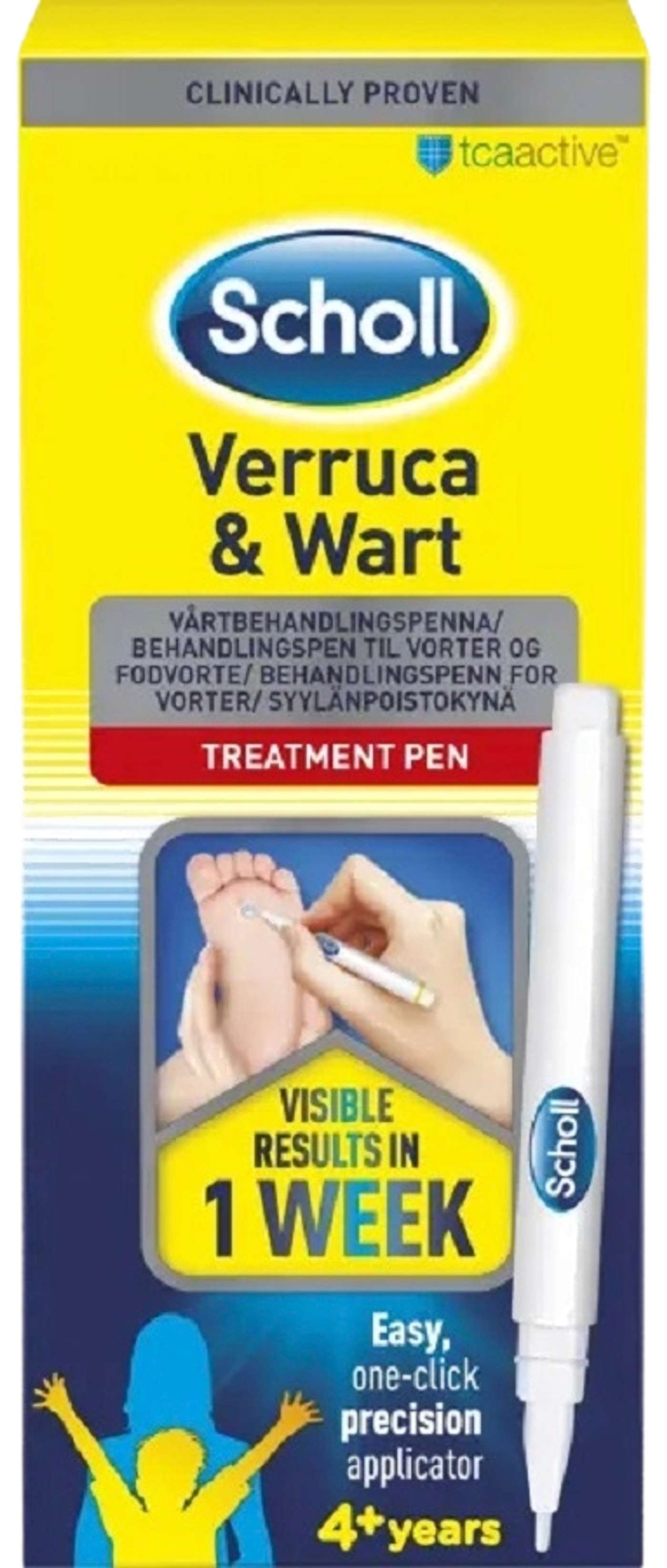 Scholl's Verruca & Wart Ручка для удаления бородавок, 2 мл