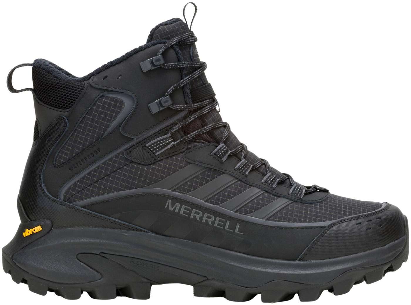 Мужская уличная обувь Merrell с шипами Moab Speed ​​2 Thermo Mid WP Spike (размер 41, цвет черный)
