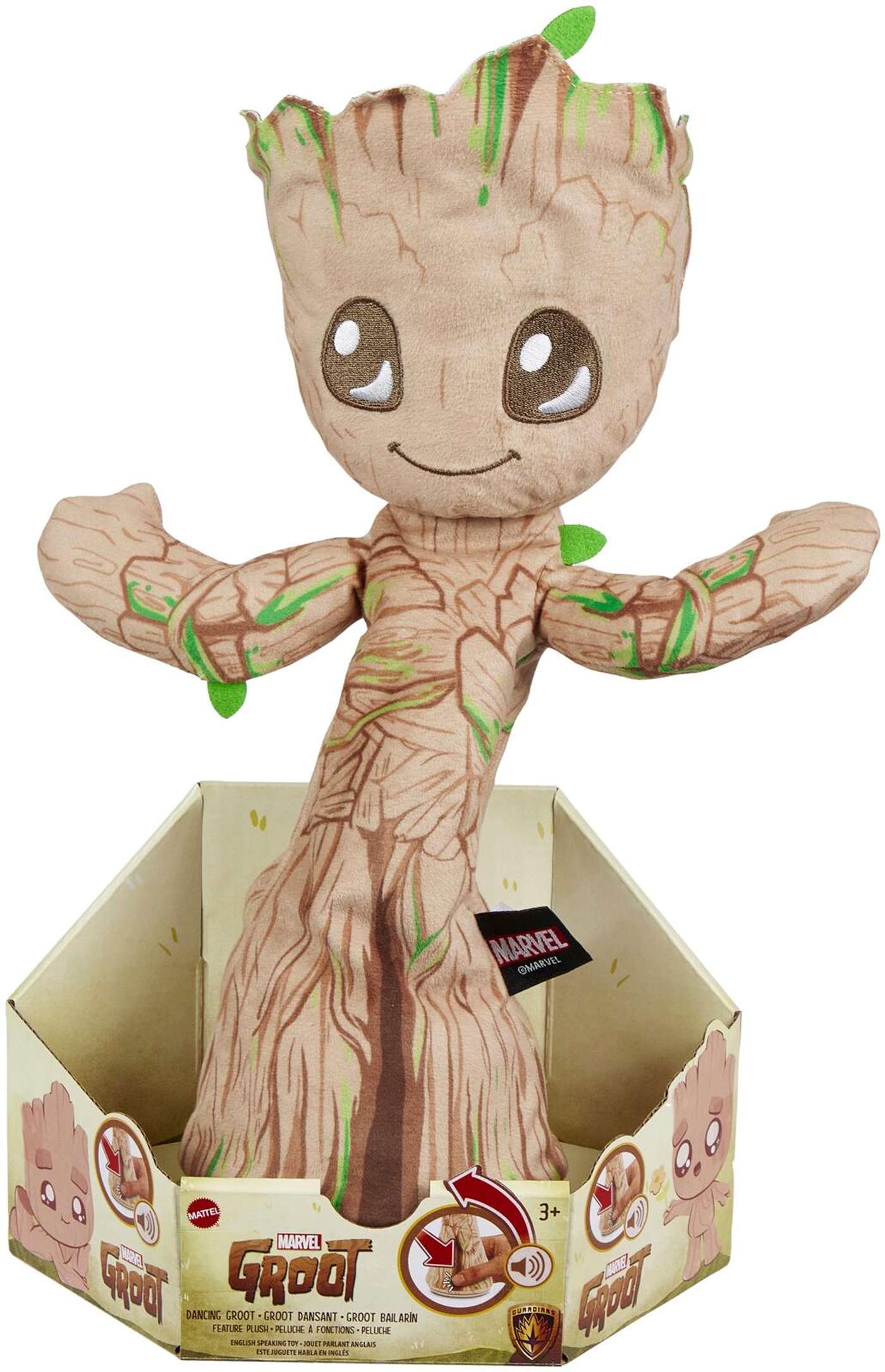 Плюшевая игрушка Marvel Deluxe Groot Jdw97