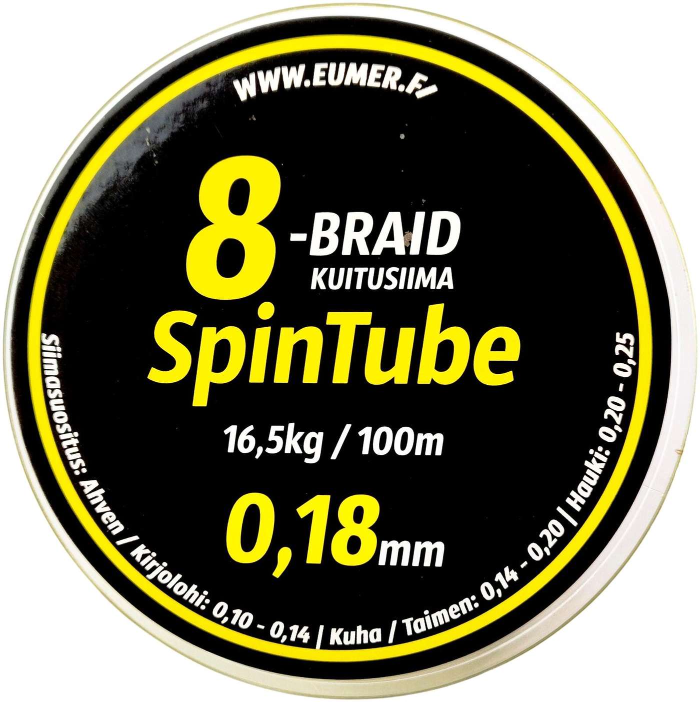 Spintube 8-волоконная линия FL 0, 18 мм / 100 м 16, 4 кг