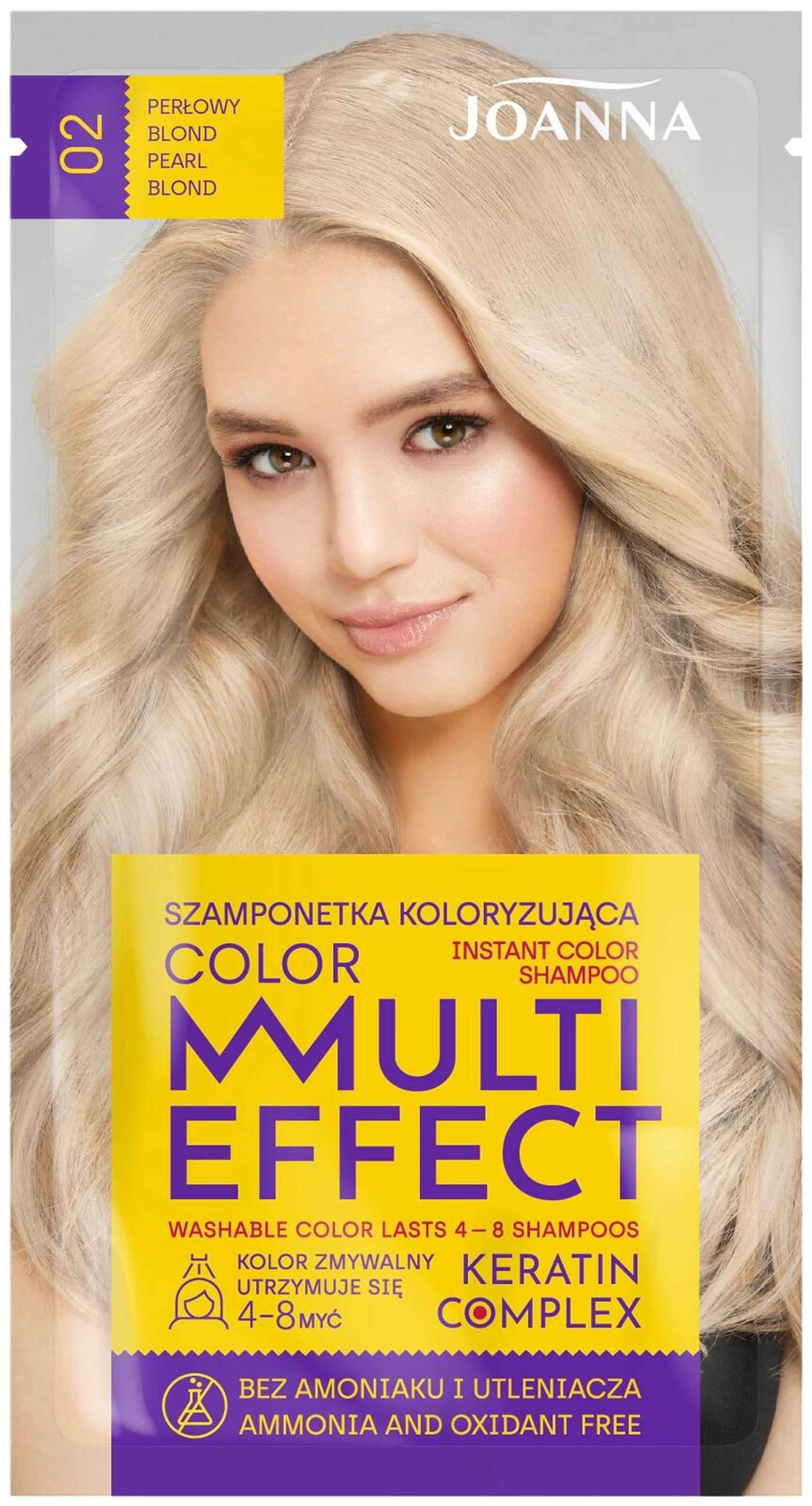 Шампунь Joanna Multi Effect Pearl Blond 02