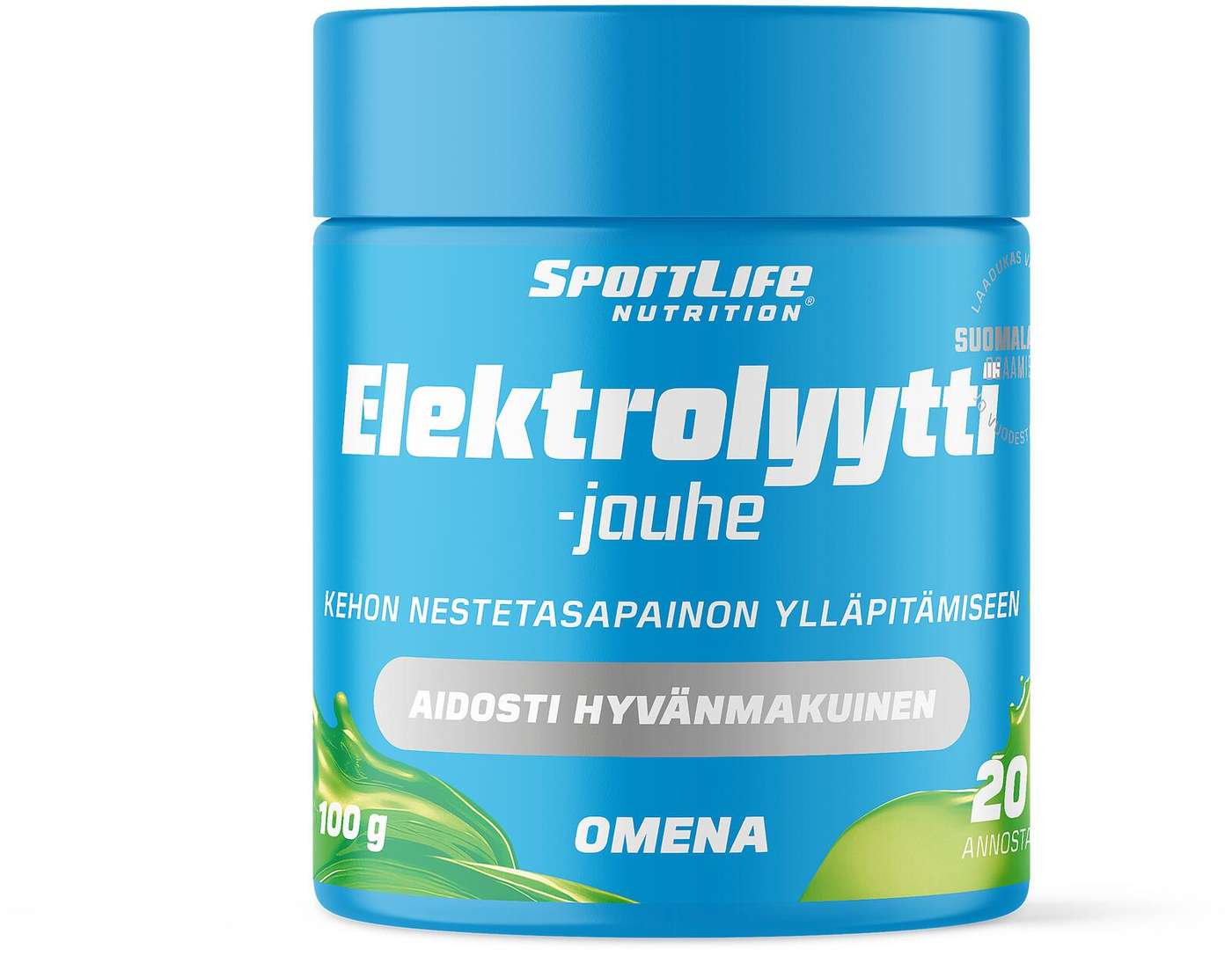 SportLife Foods - Электролитный порошок 100г Яблоко